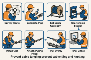How to Prevent Cables from Tangling or Twisting in Pipes? How to Prevent Cables from Tangling or Twisting in Pipes? 1